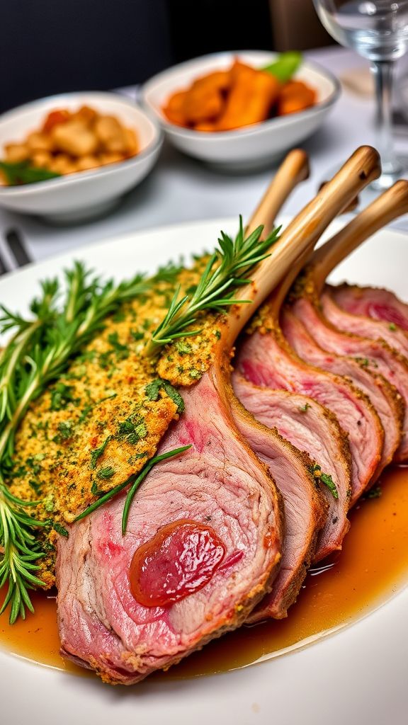 Herb-Crusted Rack of Lamb