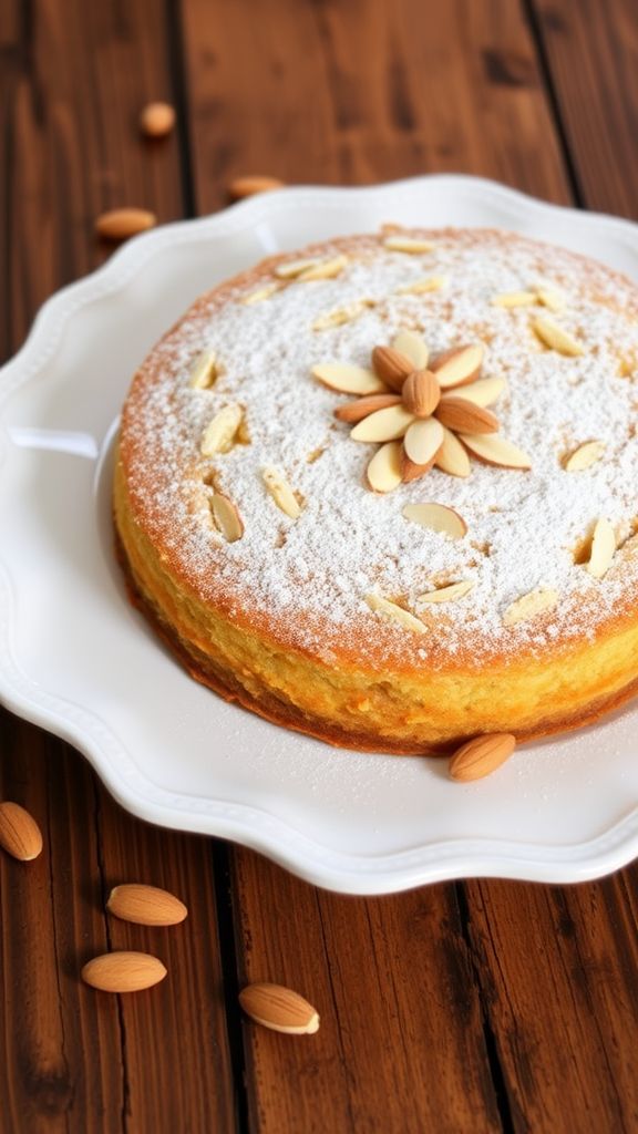 Honey Almond Flour Cake