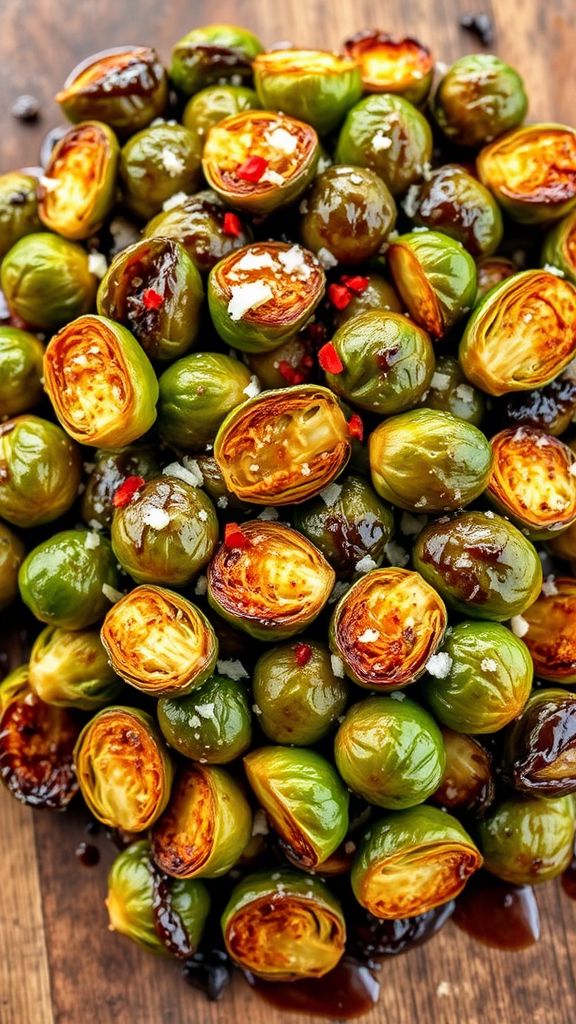 Honey Balsamic Brussels Sprouts