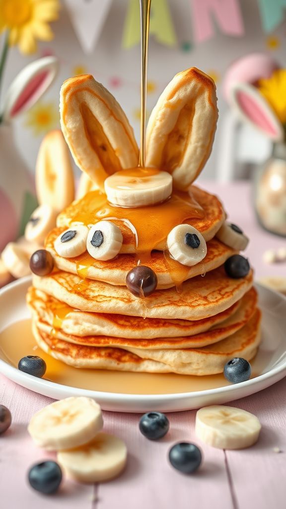 Honey-Bunny Pancakes  