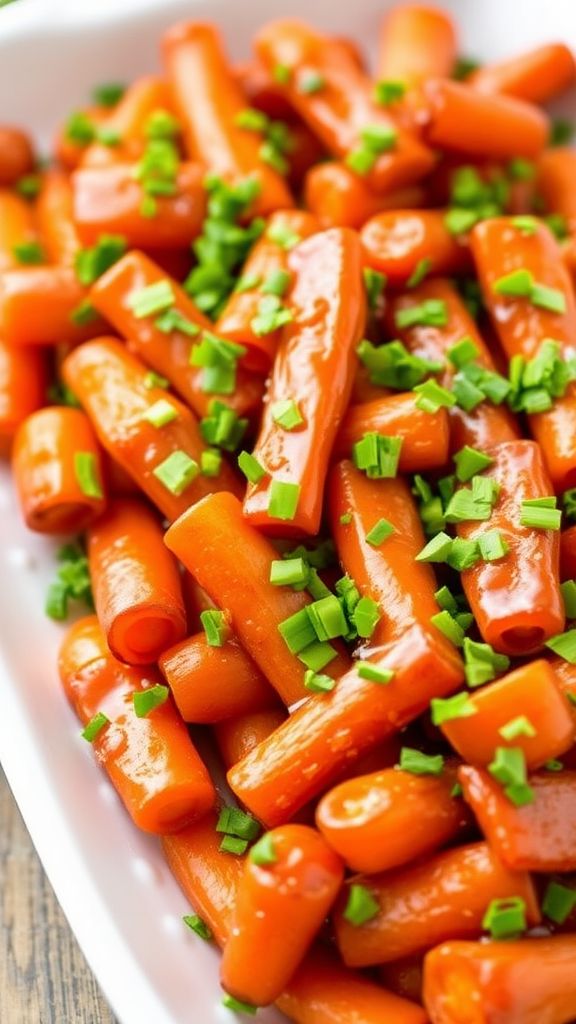 Honey Glazed Carrot Bites  