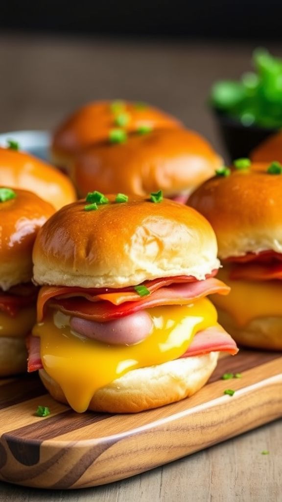 Honey-Glazed Ham Sliders