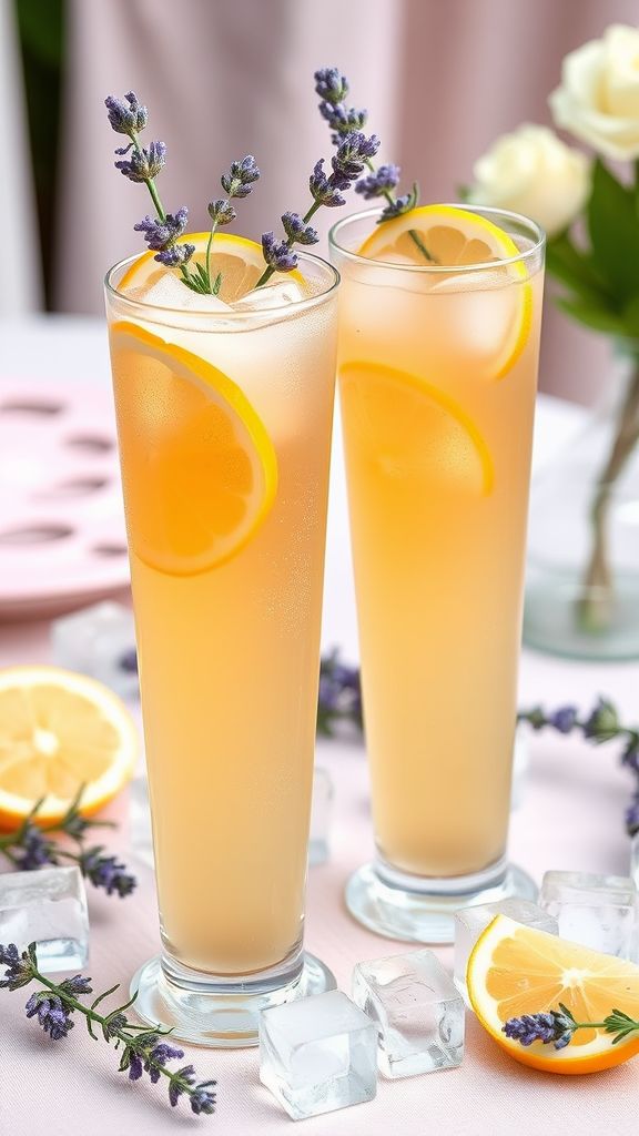 Honey Lavender Collins