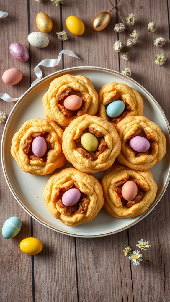 Honeycomb Nest Cookies  