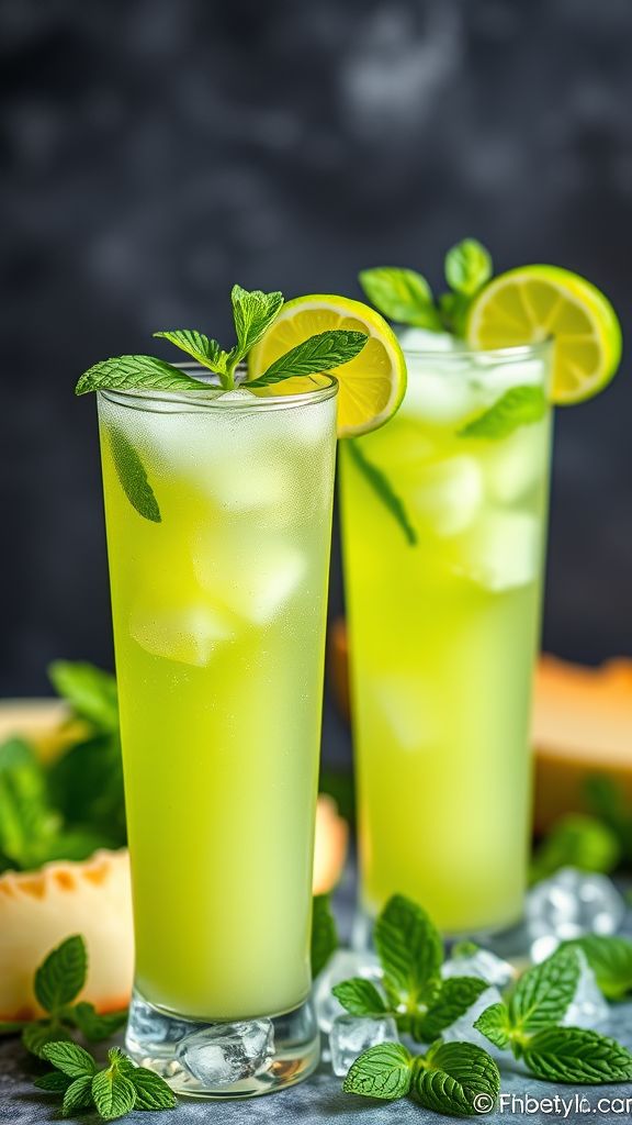 Honeydew Melon Mojito  