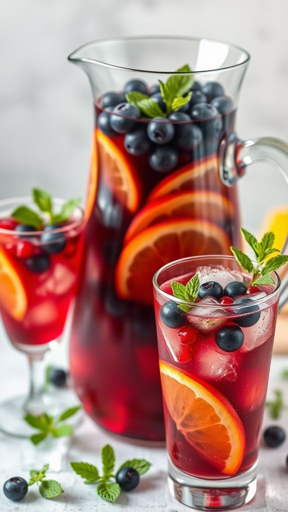 Jewel Toned Sangria