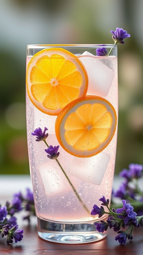 Lavender Lemonade Fizz