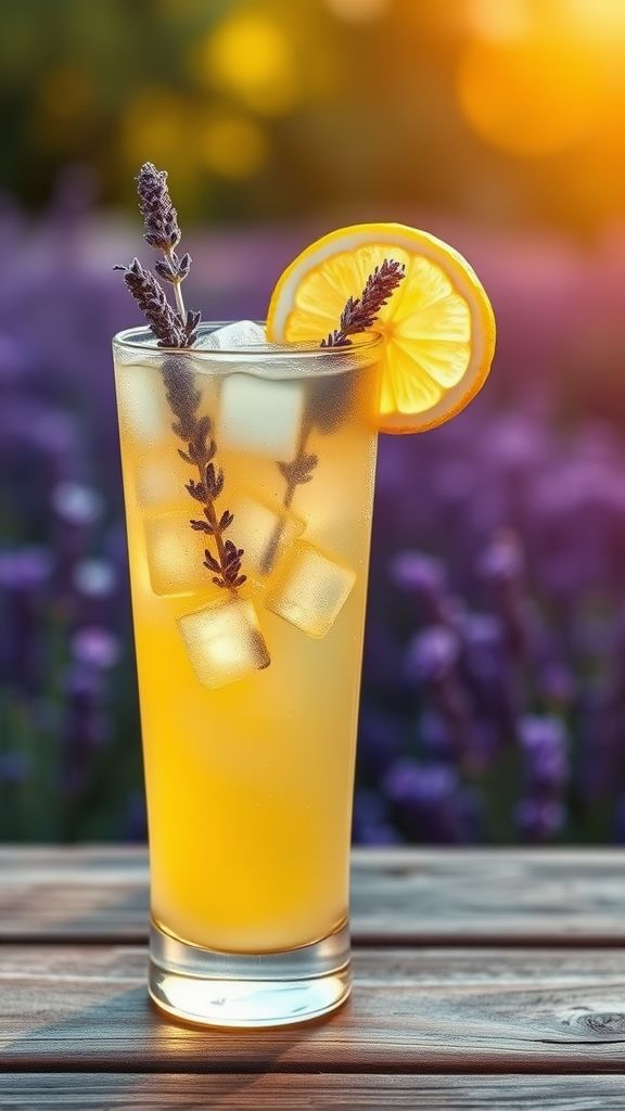 Lavender Lemonade Refresher