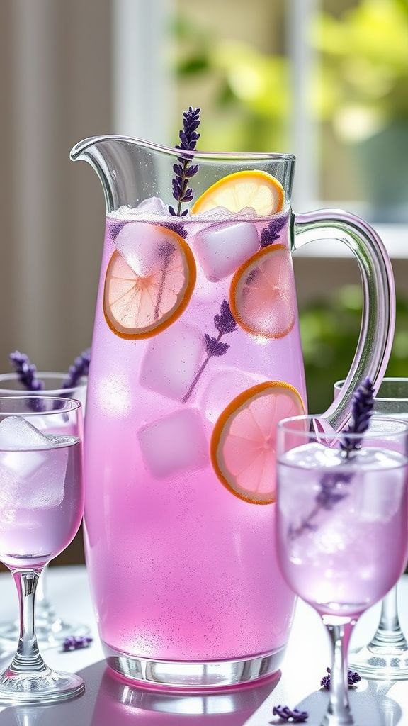 Lavender Lemonade Sparkler