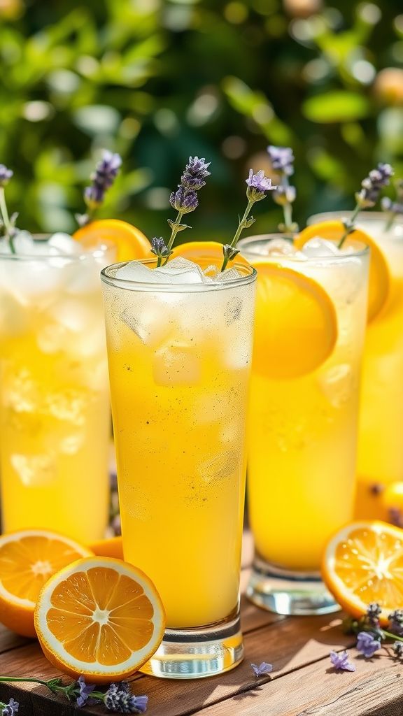 Lavender Lemonade Spritzer  