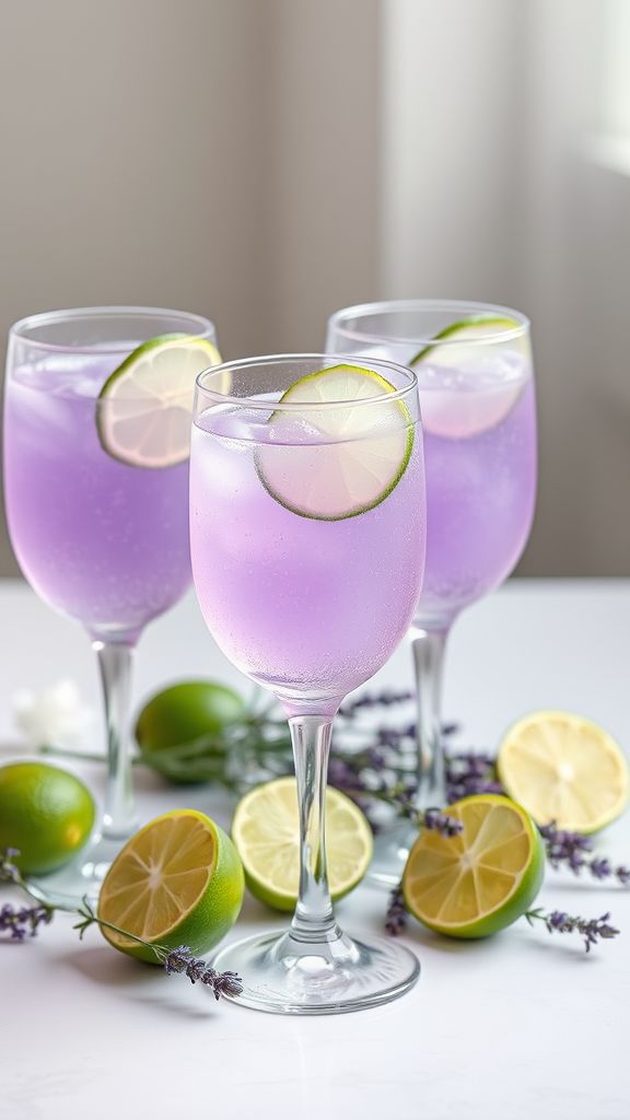 Lavender Lime Sparkler  