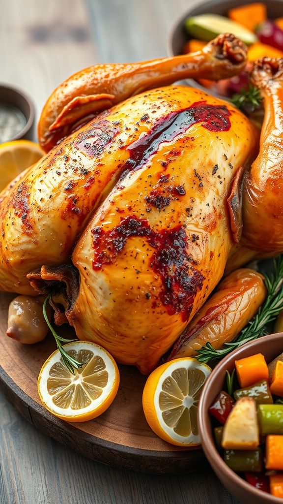 Lemon and Rosemary Roasted Chicken