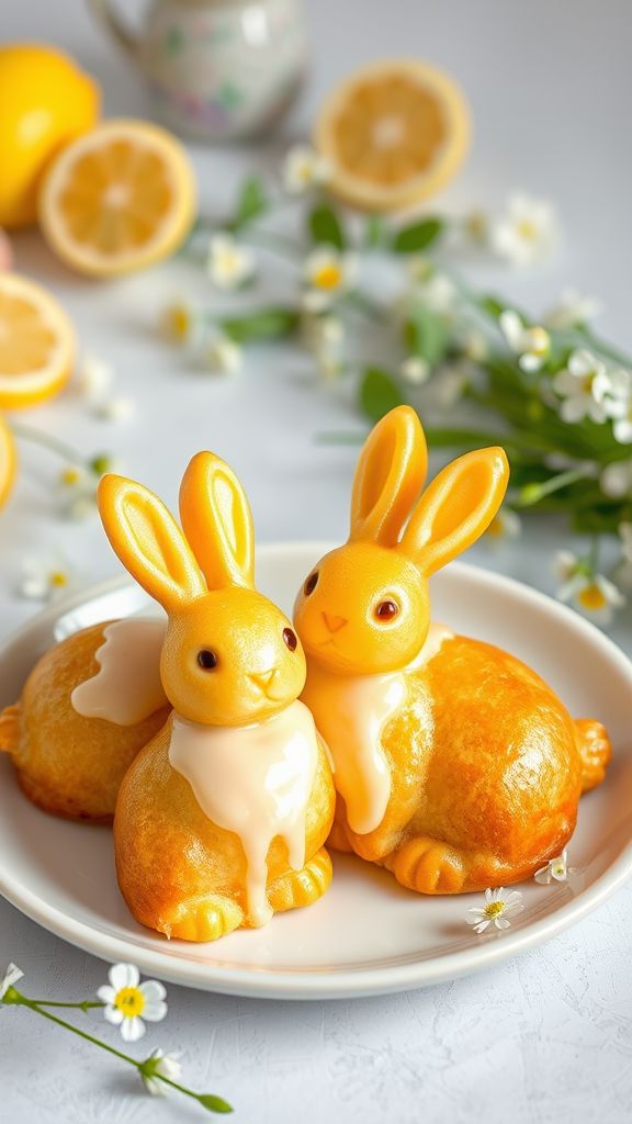 Lemon Bunny Bread