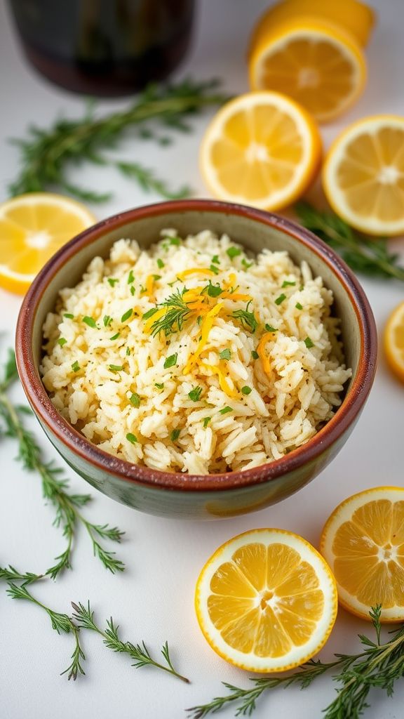 Lemon Herb Rice Pilaf