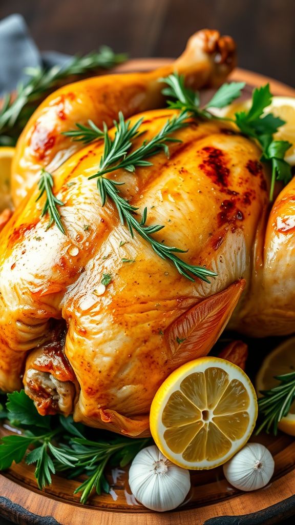 Lemon Herb Roasted Chicken