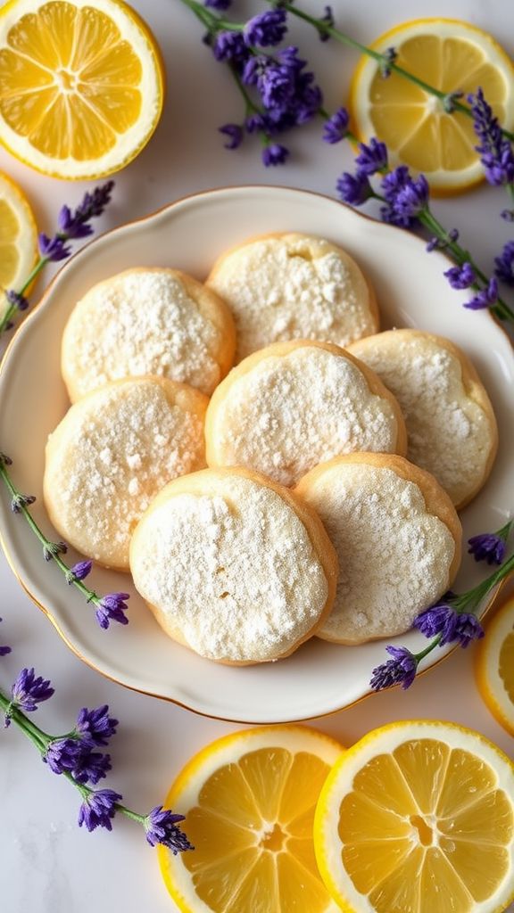 Lemon-Lavender Sugar Cookies