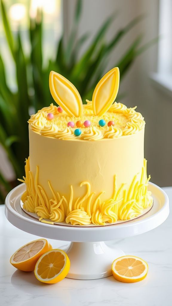 Lemon Zest Bunny Bottom Cake  