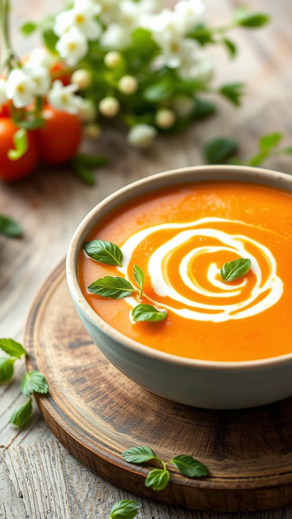 Light Tomato and Fennel Bisque  