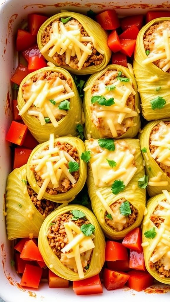 Low-Carb Stuffed Cabbage Rolls