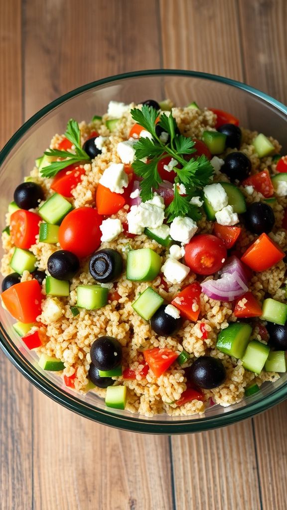 Mediterranean Quinoa Salad