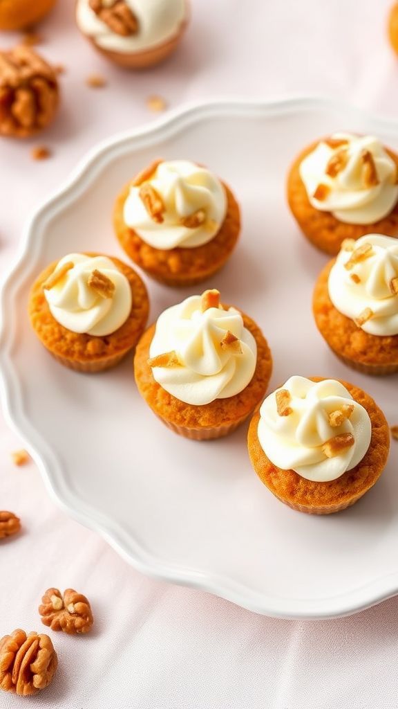 Mini Carrot Cake Bites