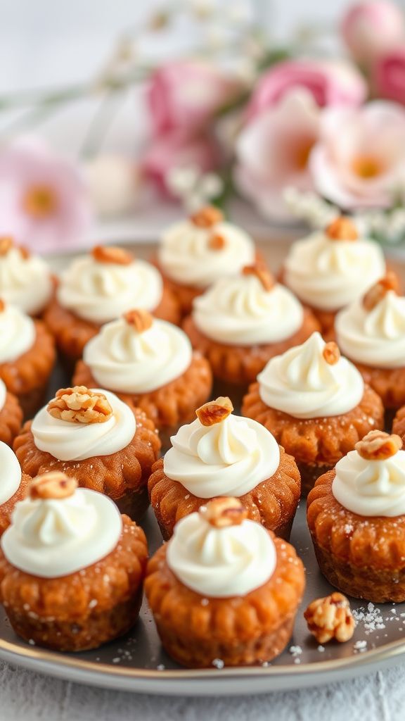 Mini Carrot Cake Bites  