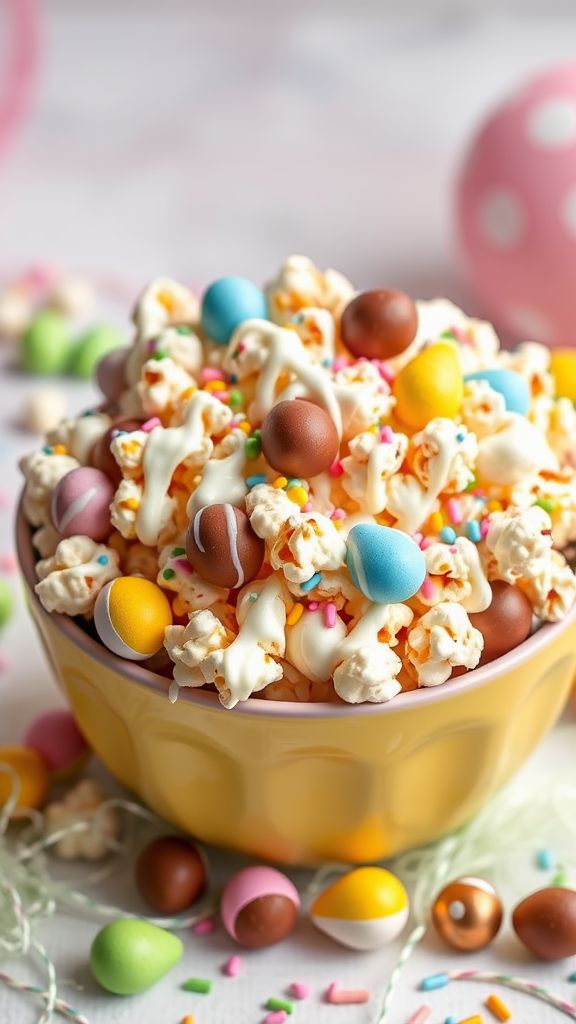 Mini Egg Hunt Popcorn  