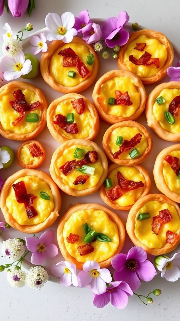 Mini Quiche Lorraine Bites