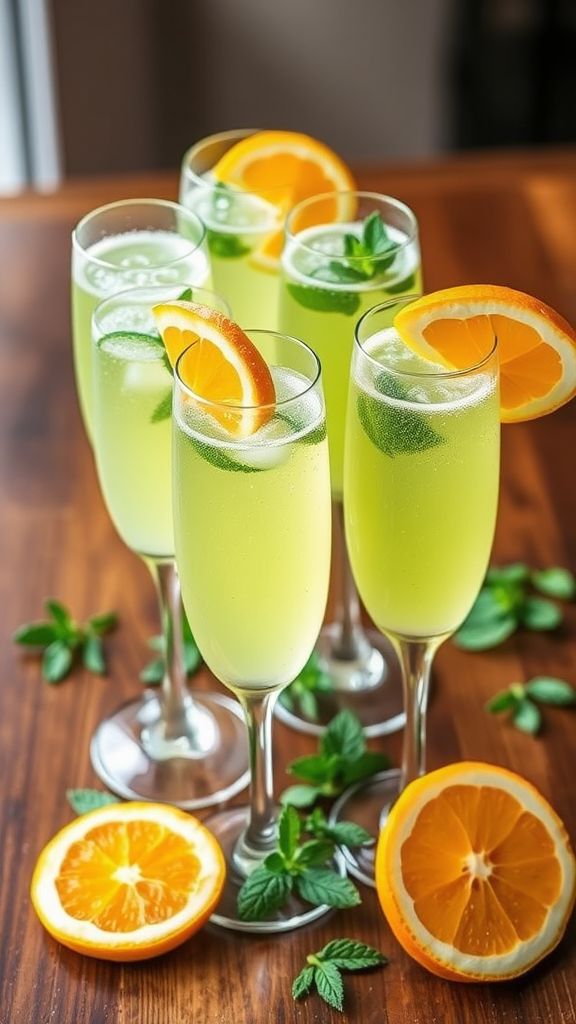 Minty Mimosas