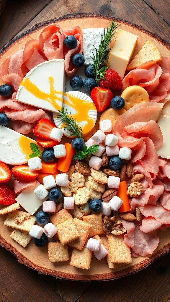 Pastel Perfection Charcuterie Display  