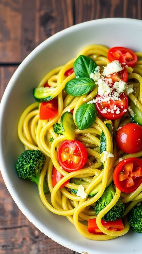 Pesto Primavera Pasta  