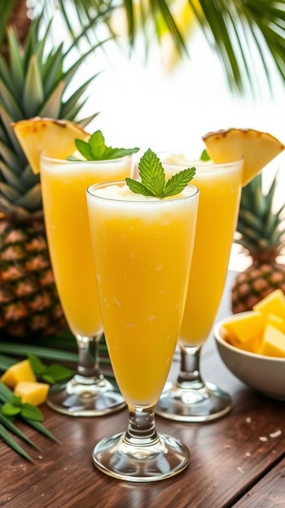 Pineapple Coconut Cooler