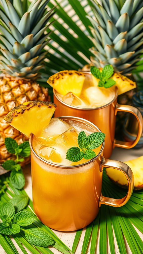 Pineapple Paradise Mule