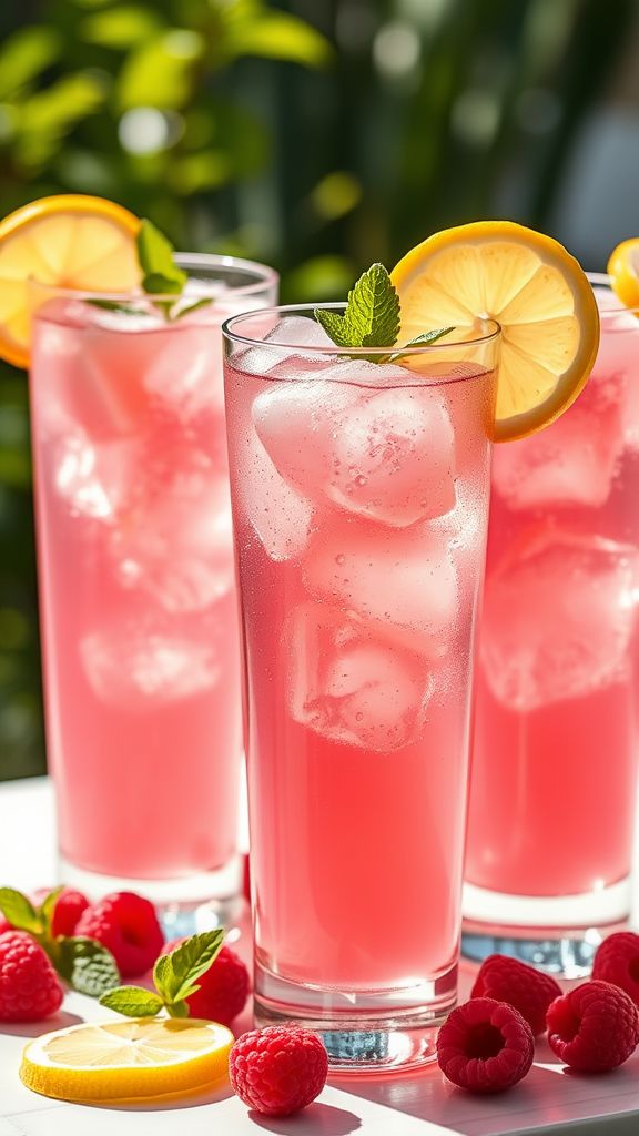 Raspberry Lemon Spritz