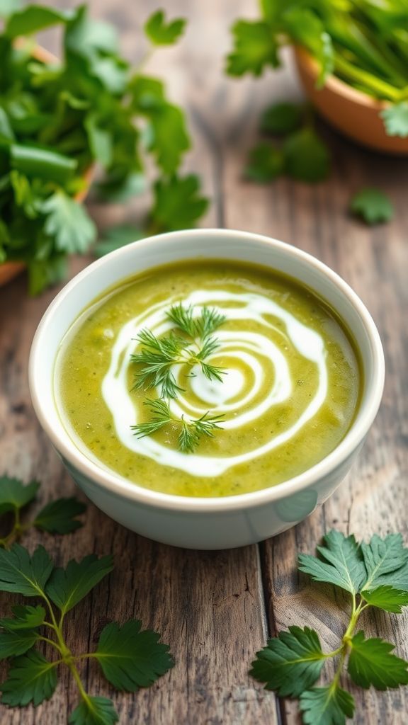 Refreshing Sorrel and Potato Soup