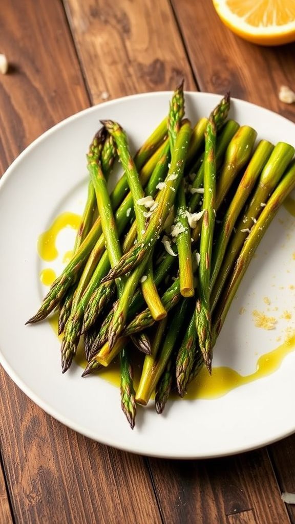 Roasted Asparagus with Parmesan