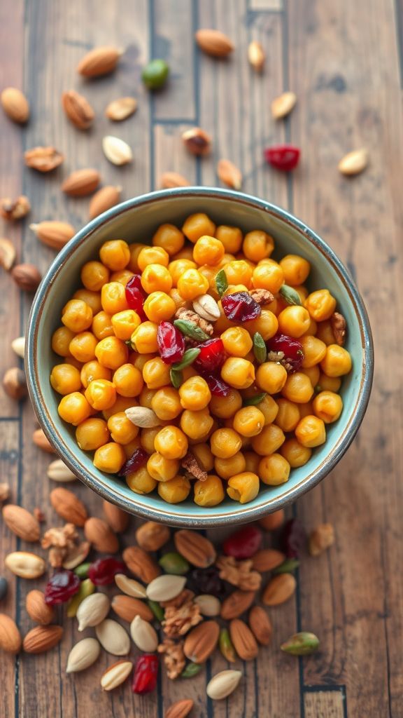 Roasted Chickpea Snack Mix  