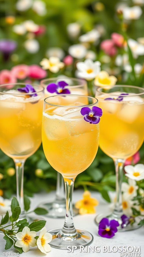 Spring Blossom Spritz