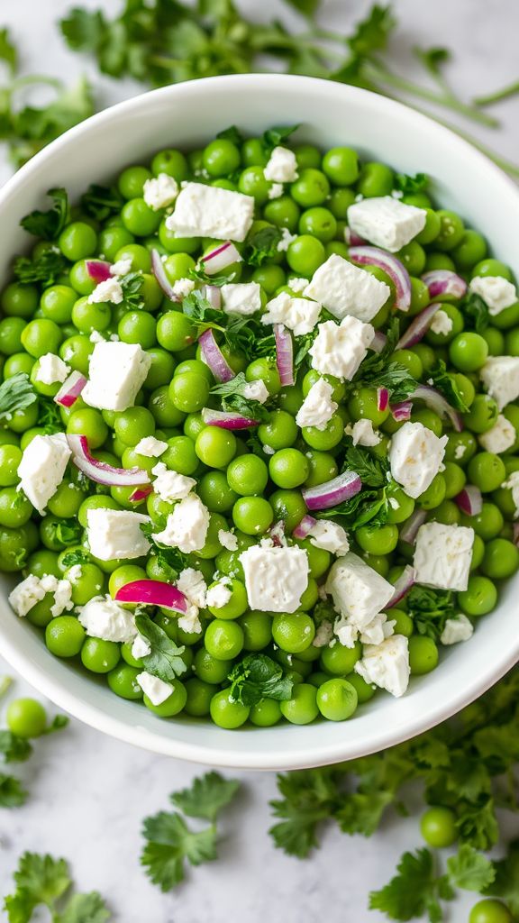 Spring Herb and Pea Salad