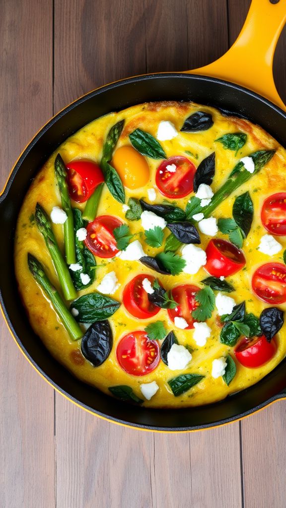 Spring Vegetable Frittata  