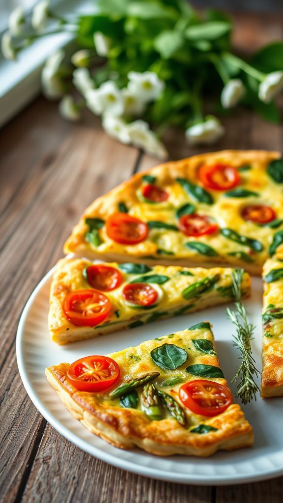 Spring Vegetable Frittata