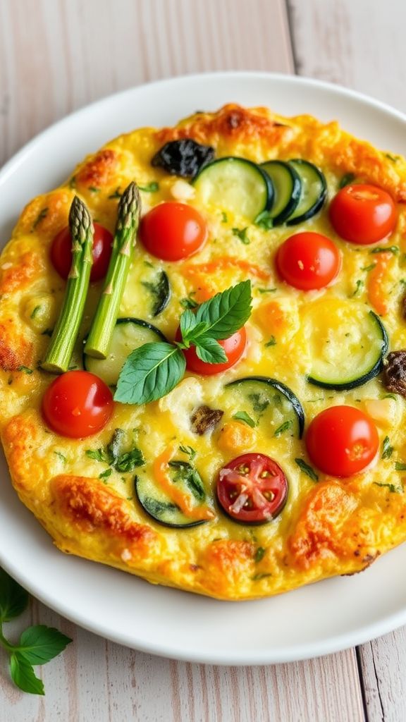 Spring Vegetable Frittata  