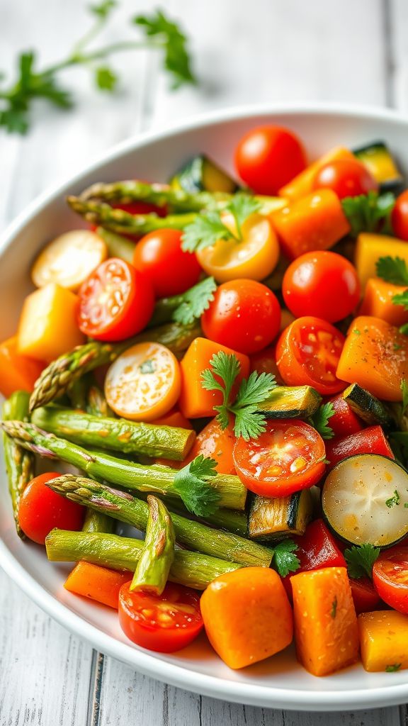 Spring Vegetable Medley with Asparagus