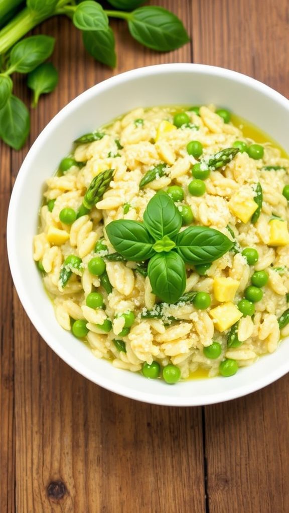 Spring Vegetable Risotto 