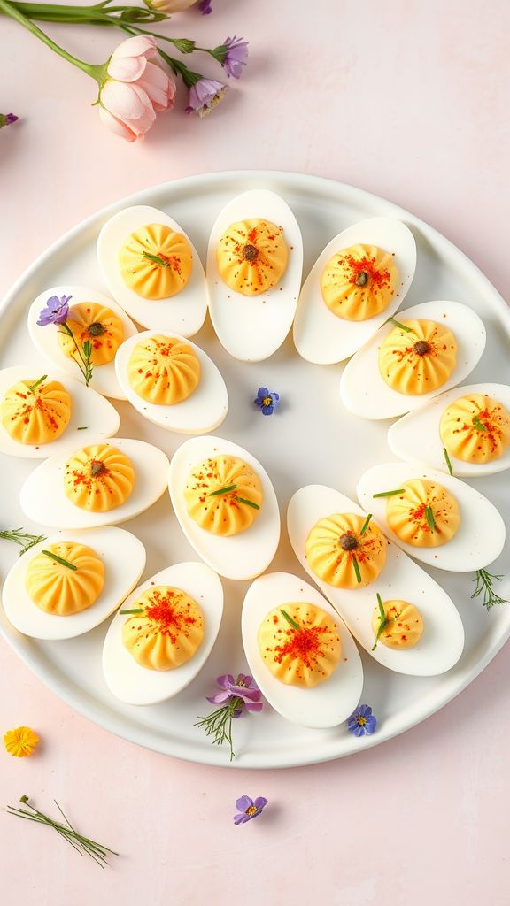 Springtime Deviled Egg Delight  