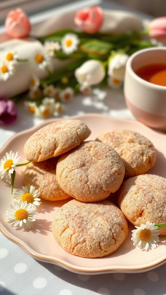 Springtime Snickerdoodles