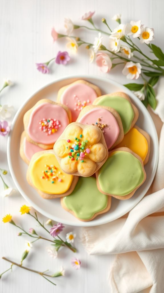 Springtime Sugar Cookies