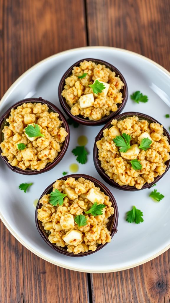 Stuffed Portobello Mushrooms