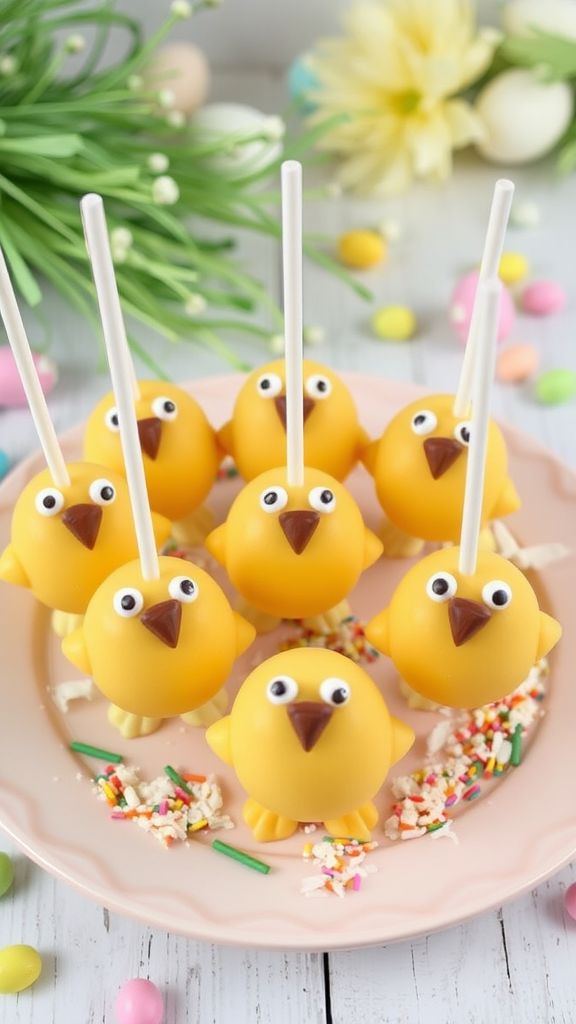 Sweet Chick Cake Pops  