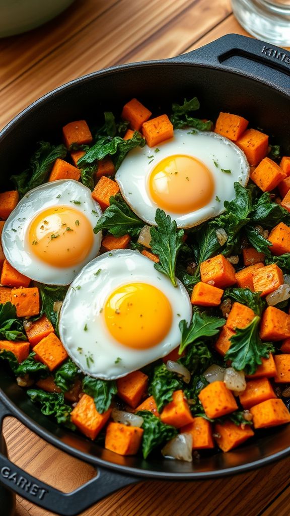 Sweet Potato and Kale Hash  